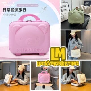 "Adorable Travel Makeup Box – Safe, Stylish & Perfect for Gifting"
