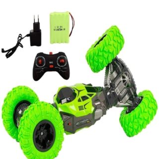 Title: Blaze Cloud Stunt Moka RC Car | 4WD Double-Sided Remote Control Car | 2.4GHz Off-Road Rock Crawler for Kids & Adults | 1:16 Scale | Multicolor