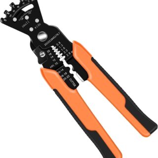 TYAGY 5-in-1 Multifunctional Wire Stripper, Cutter, Crimper, Bender & Winder – Alloy Steel, Ergonomic Grip