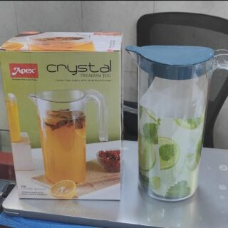 Apex Crystal Premium Jug – 1500 ML (Blue Lid)